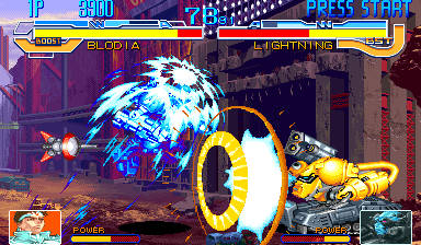 Cyberbots: Fullmetal Madness (Euro 950424) Screenshot 1